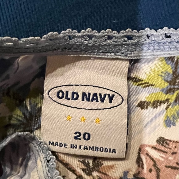 Vintage Old Navy size 20 Hawaiian print skirt - Picture 2 of 3